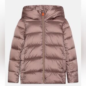Save The Duck Girls  Gracie Puffer Coat, in misty rose size 14 girls